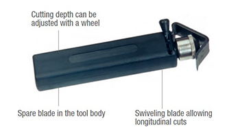 MECATRACTION AM1 CABLE STRIPPER KNIFE