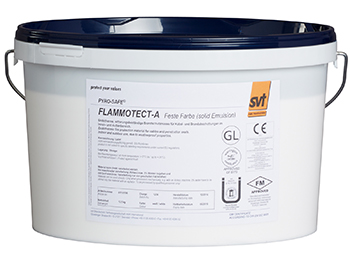 PYRO SAFE FLAMMOTECT A SOLID EMULSION GREY IN 12,5 KG DRUM