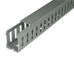 CABLE TRUNKING GF-A6/4 GREY 100 x 50 WITH SLOT IN LENGTH 2 M