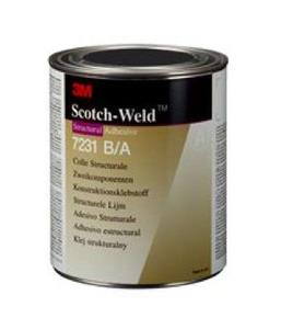 3M 7231 B/A WHITE IN 2,15 L KIT