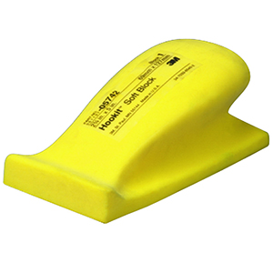 3M 05742 HOOKIT SOFT BLOCK YELLOW  70x125 MM