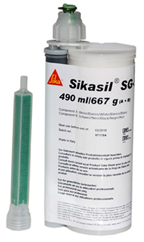 SIKASIL SG500 BLACK IN 490 ML CARTRIDGE