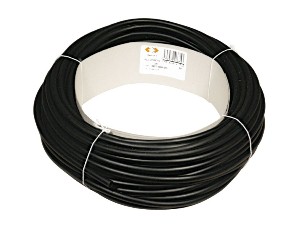 SILAVIA A1bis BLACK SHEATH IN ROLL OF 100 M