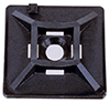 SES ANP-0-C BLACK WITH ADHESIVE IN PACK OF 100