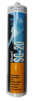 SIKASIL SG 20 BLACK IN 300 ML CARTRIDGE