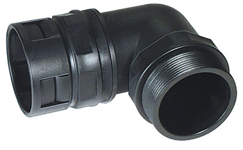 PLIOQUICK 29 90° BLACK 90° ELBOW GLAND