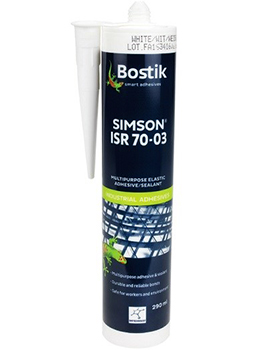 BOSTIK SIMSON ISR 70-03 BLACK IN 290 ML CARTRIDGE