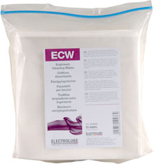 ELECTROLUBE ECW025 IN PACK OF 25 WIPES