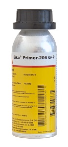 SIKA PRIMER 206 G+P BLACK IN 250 ML BOTTLE