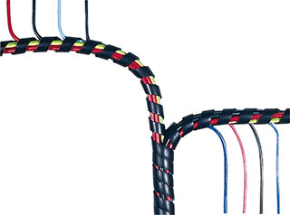 PLIOSPIRE PLUS PE 6 BLACK IN ROLL OF 25 M