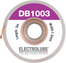 ELECTROLUBE DB1003 WIDTH 1,5 MM IN ROLL OF 3 M