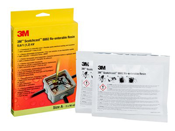 3M 8882 HIGH GEL RESIN IN 2 PACKS OF 90 ML