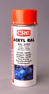 CRC ACRYL RAL 2002 BLOOD ORANGE IN 400 ML AEROSOL