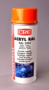 CRC ACRYL RAL 2004 PUR ORANGE IN 400 ML AEROSOL