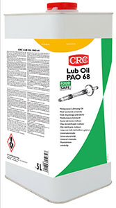 CRC LUB OIL PAO 68 IN 5 L DRUM